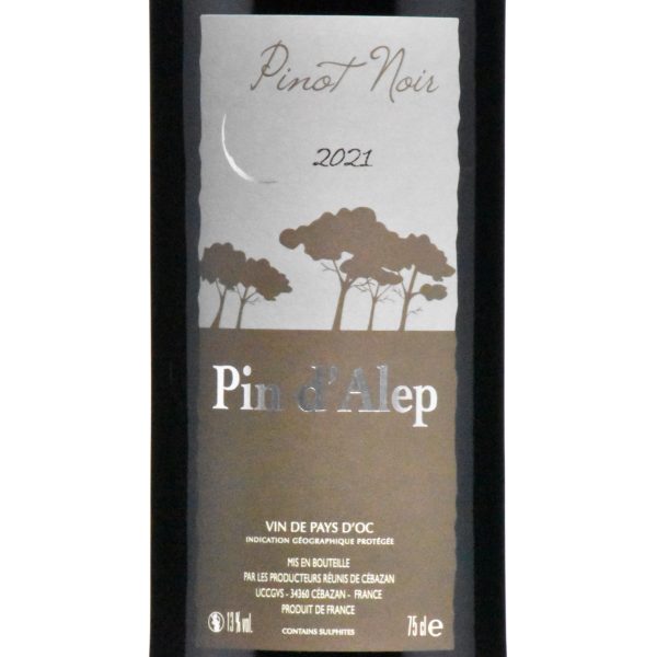 IGP Oc Pin Alep Pinot Noir