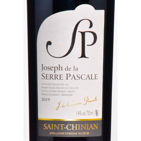 Joseph de la Serre Pascal AOP Saint chinian vin rouge